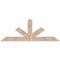 Ekena Millwork Saratoga Smooth Timber Gable Bracket, Douglas Fir, 72"W x 27"H x 1 1/2"D x 5 1/2"F, 9/12 Pitch GBW072X27X0206SAR00SDF - alternate 1
